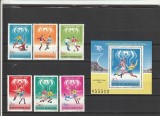 ROMANIA 1978 LP 954 LP 955 C.M. FOTBAL ARGENTINA SERIE+ COLITA MNH NESTAMPILATE