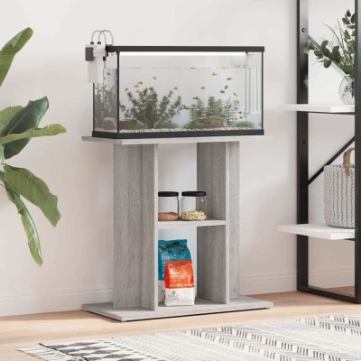 vidaXL Suport pentru acvariu, gri, Sonoma, 60x30x60 cm, lemn stratificat 833573 foto