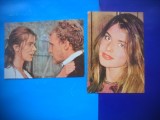 HOPCT LOT NR 1219 NASTASSIA KINSKI-ACTORI/ARTISTI-2 CARTI POSTALE-NECIRCULATE
