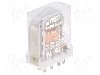 Releu electromagnetic, 24V DC, 10A, DPDT, serie R2M, RELPOL - R2M-2012-23-1024