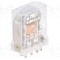 Releu electromagnetic, 24V DC, 10A, DPDT, serie R2M, RELPOL - R2M-2012-23-1024