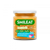 Mancare Bio din orez, curcan si legume, +10 luni, 230 g, Smileat