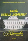 Lauda Liceului Codreanu, Viorel Bucur, 1956, Sinteze, 2016, Pedagogie, Carte, Remember Promotia, 309 pagini