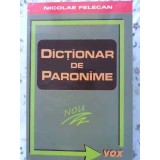 DICTIONAR DE PARONIME-NICOLAE FELECAN-90601