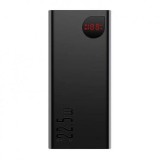 POWER BANK Baseus Adaman Digital Display, 40000mAh, PD 3.0 + QC 3.0 22.5W, 3 x USB; 2 x USB Type-C, digital display pt. status baterie, total 3A, negr
