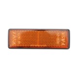 Reflectorizant lateral galben dreptunghiular cu adeziv 90x32 mm Breckner