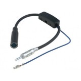 Amplificator antenă DIN soclu DIN mufă 0,3m 12VDC AM FM A9609