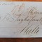 Plic prefilatelic circulat 1853, Londra- Malta, 17 mai , via Marsilia, perfect