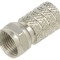 F Type Straight Plug 75 Ohm RG6