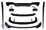 Pachet Aero potrivit pentru BMW X3 G01 2017-2021 cu pachet M, lac negru Performance AutoTuning