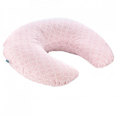 Perna pentru alaptat 2 in 1 Nursing Pillow (Culoare: Roz) foto