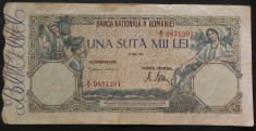 Bancnota 100000 lei - ROMANIA, anul 1946 / MAI *cod 238 foto