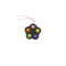 Jucarie Simple Dimple eMazing, tip Fidget Toy Spinner cu 5 Bule, antistres, Design Multicolor/Negru