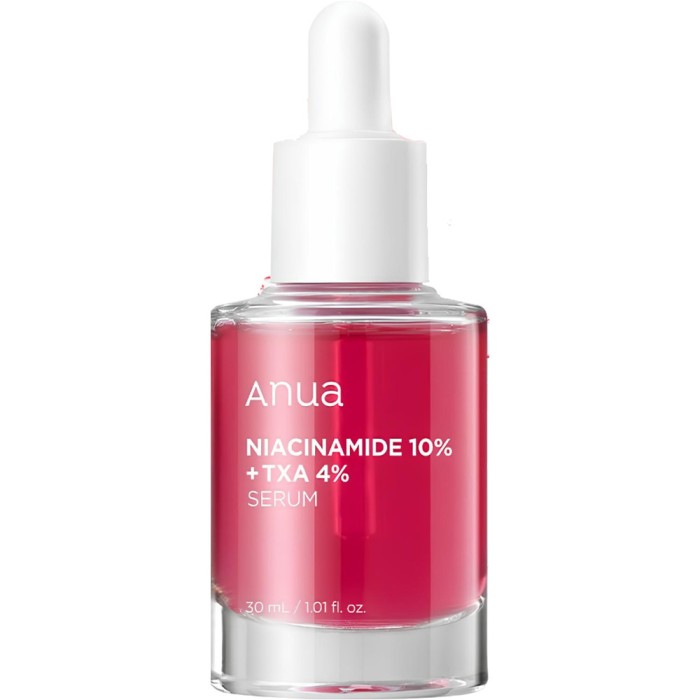 Anua Niacinamide 10% + TXA 4% Serum, Ser de Față Corector pentru Pete Pigmentare, 30ml