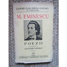 M Eminescu, Poezii, editie de A Colorian, Cugetarea
