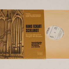 Hans Eckart Schlandt la orga Bisericii Negre I- disc vinil ( vinyl , LP ) NOU