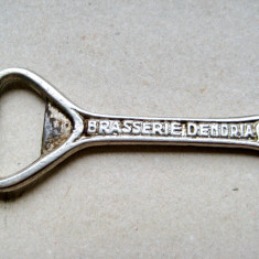 B848-Desfacator Braserie-Browderie Dendria vechi metal. Lungime 6, latime 4 cm.