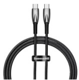 Cablu incarcare/transfer Baseus Glimmer 2xUSB Type-C, Fast Charge