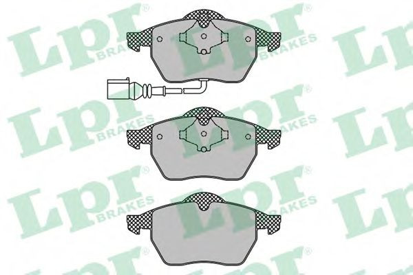 Set placute frana,frana disc VW NEW BEETLE Cabriolet (1Y7) (2002 - 2010) LPR 05P969