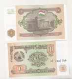 Bnk bn Tadjikistan 1 rubla 1994 unc