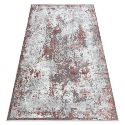 Covor ALLURE 1959 Abstract - Structural, elegant, glamour alb / roz, 280x370 cm foto
