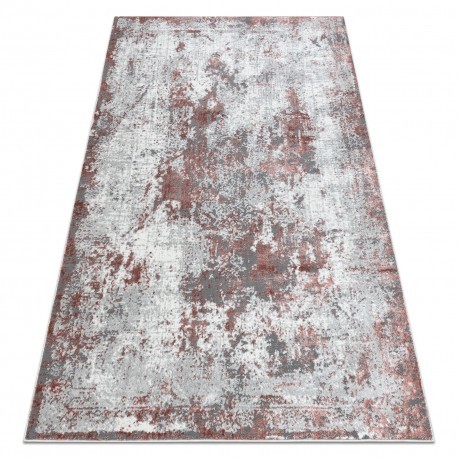 Covor ALLURE 1959 Abstract - Structural, elegant, glamour alb / roz, 280x370 cm