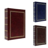 Album Foto Clasic Tip Carte 13x18, 100 Poze, Coperta Carton, Albastru
