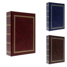 Album foto Clasic tip carte, 13x18, 100 poze - Maro