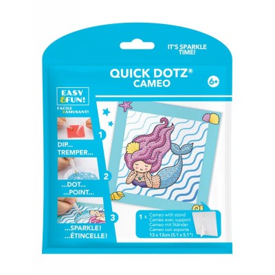 Set creativ pictura cu diamante - Mermaid Dreams - Sirena foto