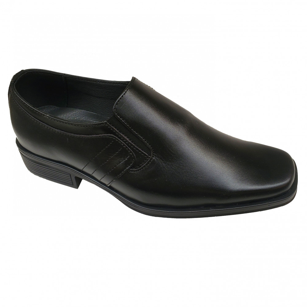 Pantofi lati fara siret din piele naturala 39-45, 40 - 44, Negru | Okazii.ro