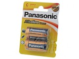 Baterie Alcalină 1,5V C Nere&icirc;ncărcabilă Set 2 Bucăți, Panasonic
