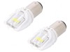 Becuri LED Auto BAY15D 12V 1W Alb 6000K VisionPro (Set 2)