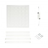 Panou LED slim 60W, 220V, IP20, 6500K, 595x595x20mm pentru tavan casetat Breckner Germany
