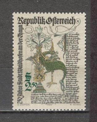 Austria.1980 750 ani orasul Waldhoffen an der Thaya MA.931 foto