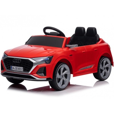Masinuta electrica pentru copii, Audi SQ8, 70W 12V, echipare STANDARD, rosie foto