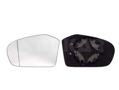 Sticla oglinda, oglinda retrovizoare exterioara MERCEDES A-CLASS (W169) (2004 - 2012) ALKAR 6412557 foto