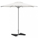 Cumpara ieftin Plăci cu greutate umbrelă 2 buc Granit Negru Triunghiular 14 kg