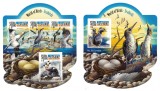 Timbre Sierra Leone 2015, Lumea Pasarilor, Set Complet, Colita+Bloc, MNH