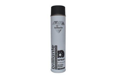 Vopsea Spray pentru Jante Negru Satin 600 ml foto
