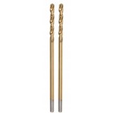 Cumpara ieftin Burghiu pentru metal, nitrura de titan, 2 buc, 4.5 mm, Jufisto