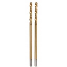 Burghiu pentru metal, nitrura de titan, 2 buc, 4.5 mm, Jufisto