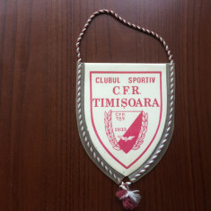 FANION C.F.R. TIMISOARA Clubul sportiv romania CFR TMS 1933 echipa club sport