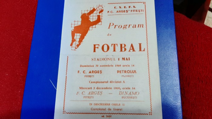 program FC Arges - Petrolul Ploiesti