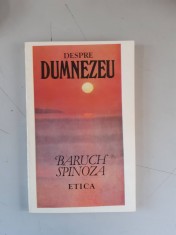 Despre Dumnezeu - Baruch Spinoza foto