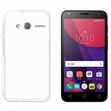 Husa ALCATEL Pixi 4 (4&quot;) - Ultra Slim (Transparent), Silicon, Carcasa