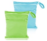 Cumpara ieftin Set 2 genti de panza impermeabile Fingertoys, albastru si verde - RESIGILAT