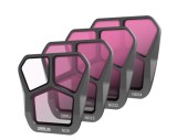 Set profesional 4 filtre, STARTRC, compatibile cu DJI Mavic 3 Pro, ND8, ND16, ND32, ND64, cadru aluminiu