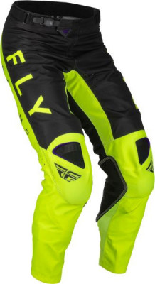 Pantaloni Off-Road Fly Racing Kinetic Kore Negru / Galben Marimea 32 FLY 376-43332 foto