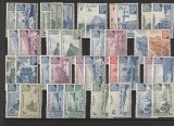 Peisaje,cosntructii specifice,serii complecte 1941 ,Colonii Franta.