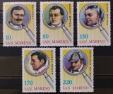 BC635, San Marino 1979, serie detectivi celebrii